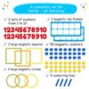 84 PCS Magnetic Number Bonds & Magnetic Ten Frames Set - Jumbo 10 Frames for Classroom, Numbers for Whiteboard, Math Counters Math Manipulatives, Classroom Must Haves - Simply Magic view 3