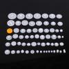 Aramox Plastic Gears Pulley Belt Kits Crown Gear Set Robot Motor Toy DIY Parts for Model Making with Model Technology Production (64 Kinds Gear kit) view 1