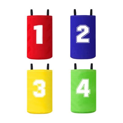 4Pcs Jumping Bag Canvas Outdoor Games for Picnic Yard Birthday