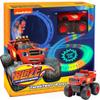 Blaze and The Monster Machine Race Track Set - 117-Piece STEM Playset with Flexible Glow Tracks - Official Nickelodeon Toys for Kids Ages 3 to 8 - Birthday Gifts for Boys & Girls by JitteryGit (Red) view 1