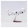 Scale Aircraft 47CM 1/85 for 737 B737 Aircraft China Airline Model Diecast Resin Plane Model Simulated Scale Aircraft Suitable for Display(No Light) view 1