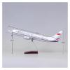 Scale Aircraft 47CM 1/85 for 737 B737 Aircraft China Airline Model Diecast Resin Plane Model Simulated Scale Aircraft Suitable for Display(No Light) view 2