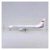 Scale Aircraft 47CM 1/85 for 737 B737 Aircraft China Airline Model Diecast Resin Plane Model Simulated Scale Aircraft Suitable for Display(No Light) view 3