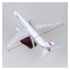 Scale Aircraft 47CM 1/85 for 737 B737 Aircraft China Airline Model Diecast Resin Plane Model Simulated Scale Aircraft Suitable for Display(No Light) view 4