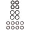 RC Car Accessories Compatible with Tamiya for TT-02 for TT-02D 1/10 RC Car Upgrade Parts Spare Replacement Accessories 16Pcs Ball Bearing Kit view 3
