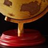 FADCAIYD Clear English Version Globe Metal Frame Design World Globe Rotating Earth Globe Educational/Geographic Globe Desktop Decoration Rotating view 4