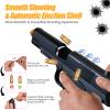Bugrtey Soft Bullet Toy Gun Pistol with Shell Ejecting for Indoor/Outdoor Shooting Games Toys, Fake Prop Gun for Halloween Costume, Educational Play Toy Guns Model(Black), Christmas/Birthday Gifts view 3