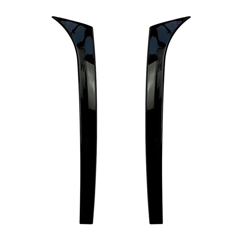 BVSWSDP for Mercedes for Benz W204 Spoiler Side Wing Trim Cover 2PCS Accessories Rear Side Spoiler Kit