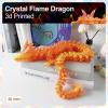 Meet Gladness 303D Printed Dragon Large 3D Dragon--Bigger Fidget Toy Gift for Kids, Boys, Girls & Adults,Cool Giant Crystal 3-D Printed Animals Desk Decor view 4