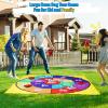 2-in-1 Outdoor Giant Tic Tac Toe Bean Bag Toss Games for Kids Adults, 4.5Ft Double-Sided Large Outside Lawn Yard Backyard Carnival Field Day Beach Picnic Camping Birthday Party Family Reunion Game view 3
