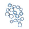 for Tamiya for TT02 for TT-02 for TT02D for TT-02D for 1/10 RC Car Upgrades Parts Accessories 16PCS Rubber Sealed Ball Bearing Kit RC Car Repair Kit view 3