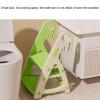 2 Step Stool Toddler Step Toddler Step Stool 2 Step Stool Height Adjustable Multifunctional Prevent Slip Stable Children Step Stool for Bathroom Sink view 3