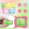 10 Pack Stress Cube Squishy Stress Balls for Adults Kids, Sensory Fidget Toys for Anxiety Stress Relief, Stretchy and Slow Rising Sparkling Malt Sugar Squeeze Toy for Boys Girls Party Favors view 4