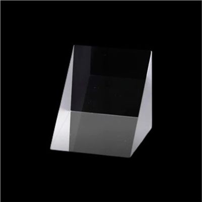 15 * 15 * 15mm Right-Angle Diamond Mirror, Triangle External Reflector Prism, K9 Glass Optical Laser for Teaching Light Spectrum