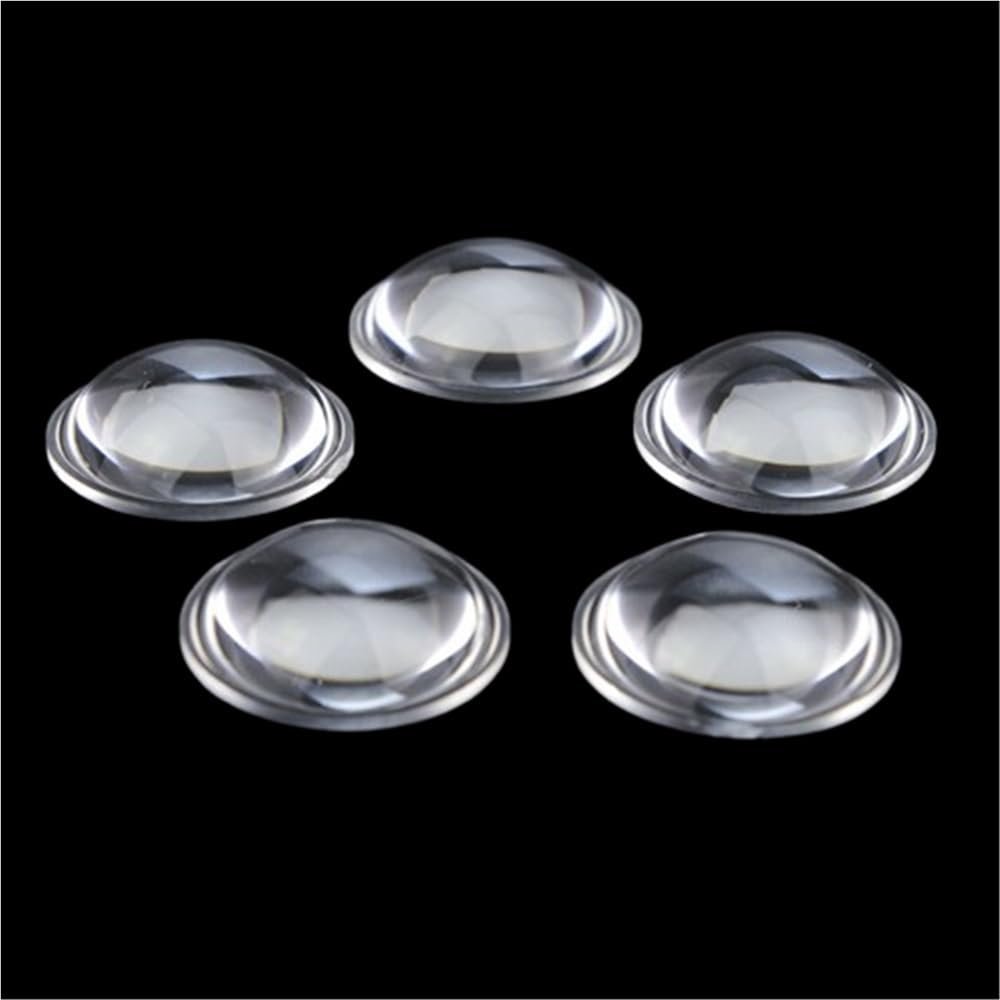 10PCS plan0 Convex Lens Focus OD27.7MM ID25MM, Focal Length 25mm Plano-Convex Glass Lens, Optical Acrylic Aspheric Lens