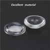 10PCS plan0 Convex Lens Focus OD27.7MM ID25MM, Focal Length 25mm Plano-Convex Glass Lens, Optical Acrylic Aspheric Lens view 2