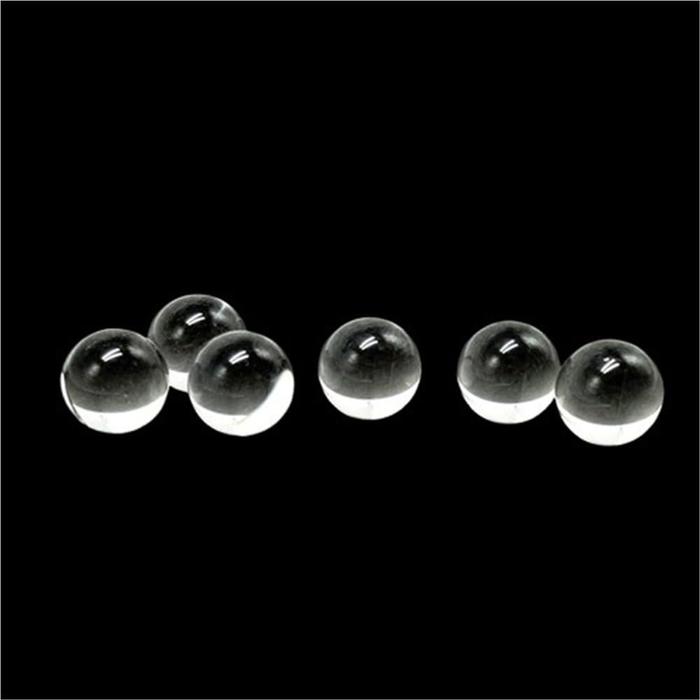 10Pcs Crystal Spherical Ball Lens Diameter 1.5mm, K9/BK7 Physical Optics Ball Lens, Optical Glass for Scientific Research