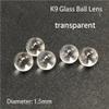 10Pcs Crystal Spherical Ball Lens Diameter 1.5mm, K9/BK7 Physical Optics Ball Lens, Optical Glass for Scientific Research view 2