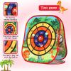 Bean Bag Toss Game for Kids/Double-Sided Foldable Cornhole Board/Backyard Beach Yard Outdoor Toys for Kid Ages 4-8/5-Second Setup/Party Supplies for Kids view 3