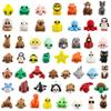 53 PCS Animals Figures, 3D Printed Animals Figurines, Articulated, Fidget Toys, Fun Party Favors for Kids, Goodie bag Stuffers, Unique Birthday, Valentines Day Gift, Classroom Rewards, Desk Pets Toy view 2