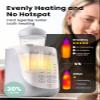 Grownsy Nutri Bottle Warmer with Innovative Auto-Lift Feature, Retain Fullest Nutrients Compact Baby Bottle Warmer, Fast & Even Heat, Always Right Temperature, Night Light for Nighttime Breastfeeding view 3