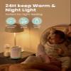 Grownsy Nutri Bottle Warmer with Innovative Auto-Lift Feature, 10-in-1 Fast Baby Bottle Warmer with Night Light, Retain Nutrients Milk Warmer for All Bottles view 4