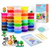 GAGAtoad 36 Colors Ultra Light Air Dry Clay Kit with Pressing Board Modeling Clay Plastic Tools, with Guide Book for Boys and Girls Age 3-12 Year Old Gift Toy Clay Art Crafts view 1