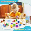 GAGAtoad 36 Colors Ultra Light Air Dry Clay Kit with Pressing Board Modeling Clay Plastic Tools, with Guide Book for Boys and Girls Age 3-12 Year Old Gift Toy Clay Art Crafts view 3