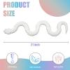 3D Printed Snake - 21 Inch Movable Articulated Snake, Perfect 3D Printed Animals for Educational Toys! Must-Have Toys for Kids and Collectors, Home Office Executive Desk Decor (Noctilucent Rainbow) view 3