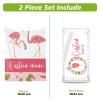 Personalized Baby Crib Bedding Set - Custom Name Pink Flamingo Baby Bedding Set - Soft Double Layer Dotted Blanket and Fitted Sheet, Nursery Bedding for Newborn, Boys Girls Perfect Shower Gift view 2