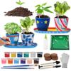 Jouetondream Paint & Plant Flower Gardening Kit with 4 Pots - Kids Gardening Set Ages 8-12, Spring Arts & Crafts Activities Kits, Educational Birthday/Easter Gifts for Boys & Girls Ages 5 6 7 9 10 11 view 1