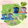 Jouetondream Paint & Plant Flower Gardening Kit with 4 Pots - Kids Gardening Set Ages 8-12, Spring Arts & Crafts Activities Kits, Educational Birthday/Easter Gifts for Boys & Girls Ages 5 6 7 9 10 11 view 3