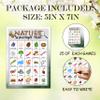 Nature Scavenger Hunt Cards Set Of 25 Pcs, Camping Scavenger Hunt Game, Outdoor Scavenger Hunts, Outdoor Holiday Party Game Find And Seek Camping Activity, Holiday Party Games For Family Friend, A02 view 2