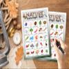 Nature Scavenger Hunt Cards Set Of 25 Pcs, Camping Scavenger Hunt Game, Outdoor Scavenger Hunts, Outdoor Holiday Party Game Find And Seek Camping Activity, Holiday Party Games For Family Friend, A02 view 3