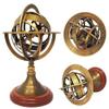 Antique Style Sphere Astrolabe Nautical Marine Tabletop Globe Handmade Brass Tabletop Armillary view 2