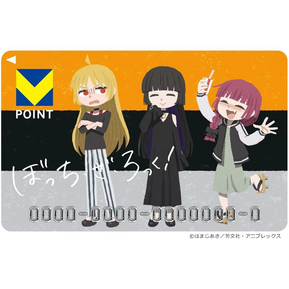 Anime Bocchi Za Roku! (Ijichi Seita, PA, Kikuri Hiroi) V Point Card
