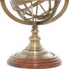 Antique Style Brass Armillary Sphere Astrolabe Nautical Marine Tabletop Globe, 7 Inch view 2