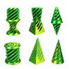 3D Printed Impossible Pyramid Passthrough Sculpture, Cone Fidget Toy, Impossible Cylinder Anxiety Relief Toy, Magic Impossible Passthrough for Desktop Decoration Toy view 1