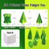 3D Printed Impossible Pyramid Passthrough Sculpture, Cone Fidget Toy, Impossible Cylinder Anxiety Relief Toy, Magic Impossible Passthrough for Desktop Decoration Toy view 2