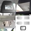 BAIMOQI Makeup Glass Stainless Cosmetic Glass Adhesive Easy Installation for Car Visors Seatback Car Interior view 2