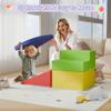 IdeaKey 4 Piece Foam Climbing Blocks for Toddlers, Baby Soft Foam Blocks for Climbing and Sliding, Indoor Modular Crawling & Sliding Play Set for Toddlers 1-3 Years Old view 4
