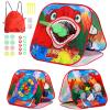 Bean Bag Toss Game Sets for Kids-3-in-1 Corn Hole Games for Kids,Kid Cornhole Game Set,Outside Backyard Outdoor Indoor Party Family Bean Bags Kid Tossing(Dinosaurs) view 1