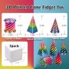 3D Printed Impossible Pyramid Passthrough Sculpture, Cone Fidget Toy, Impossible Cylinder Anxiety Relief Toy, Magic Impossible Passthrough for Desktop Decoration Toy view 2