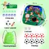 Bean Bag Toss Game Sets for Kids-3-in-1 Corn Hole Games for Kids,Kid Cornhole Game Set,Outside Backyard Outdoor Indoor Party Family Bean Bags Kid TossingSoccergoal view 4