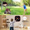 Bean Bag Toss Game Sets for Kids-3-in-1 Corn Hole Games for Kids,Kid Cornhole Game Set,Outside Backyard Outdoor Indoor Party Family Bean Bags Kid Tossing(Space) view 2