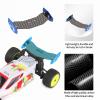 XinGeeek RC Rear Wing Carbon Fiber RC Tail Wing for Losi 1/24 Micro-B 2WD Buggy RC Car Upgrade Parts (Blue) view 3