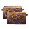 STAYTOP Beautiful Sunflowers Large Storage Basket Collapsible Storage Bins Waterproof Laundry Basket with Handle,Used for Home Closets, Offices, Bedrooms 2PCS view 1