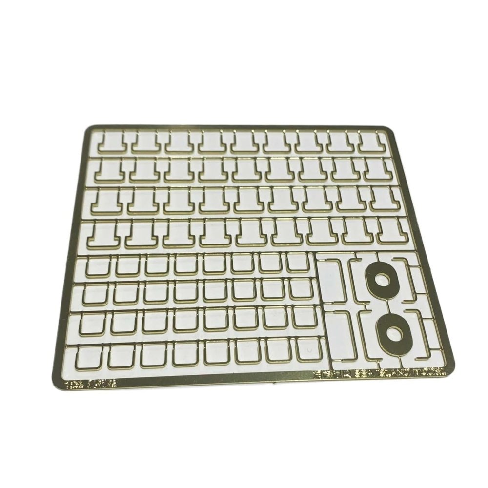 1:35 Remote Control RC Boat Model Accessories Universal Mast Climbing Ladder Etched Sheet Brass Material Etched Sheet Mini Mast Accessories