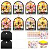 24 Sets Religious Easter Suncatchers Crafts Kit Christian Tissue Paper Kits DIY Easter Church VBS Suncatchers Lent Craft Art Resurrection Hanging Ornament for Sunday Game Activities Window Art view 1
