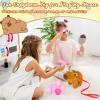 Capybara Plush - Walking Capybara Plush Toys, Electronic Interactive Stuffed Capybara with Turtle Backpack, Cute Capybara Stuffed Animals Gifts for Kids Boys Girls view 4
